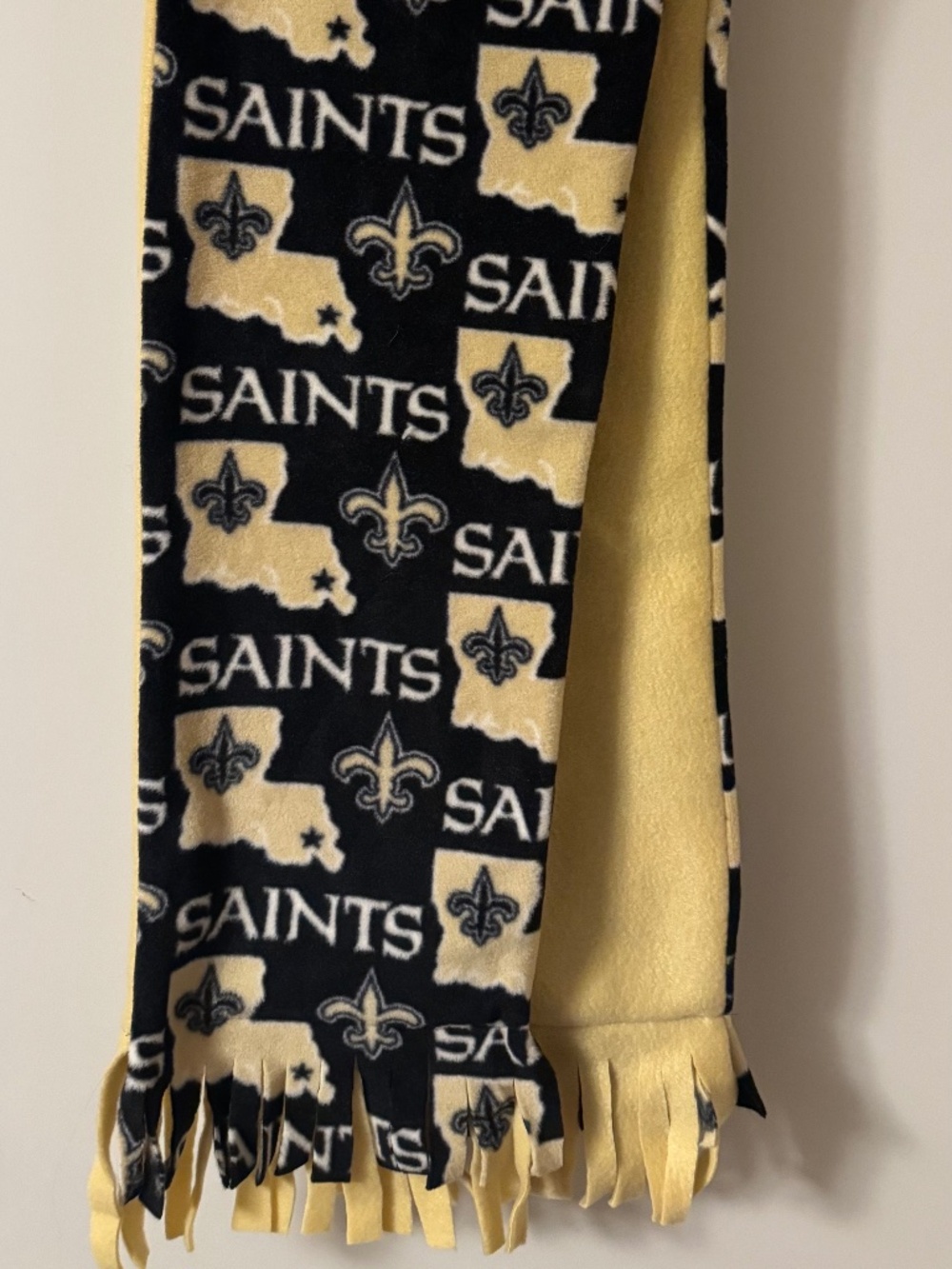 New Orleans Saints Fleece Scarf